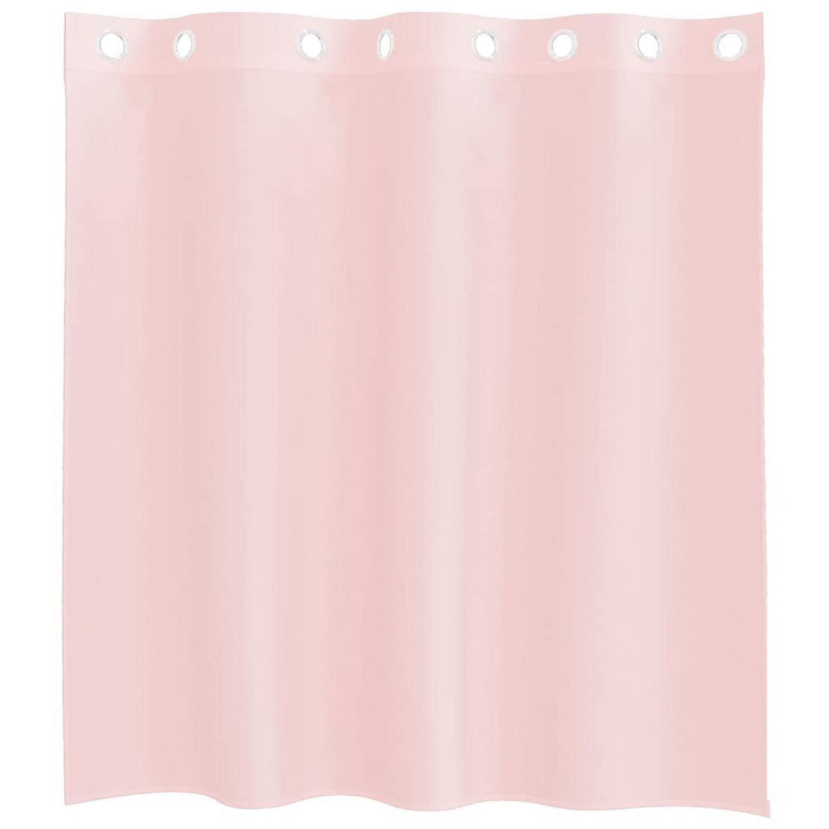 VIDAXL Rideaux en voile avec œillets 2 pcs rose clair 140x140 cm
