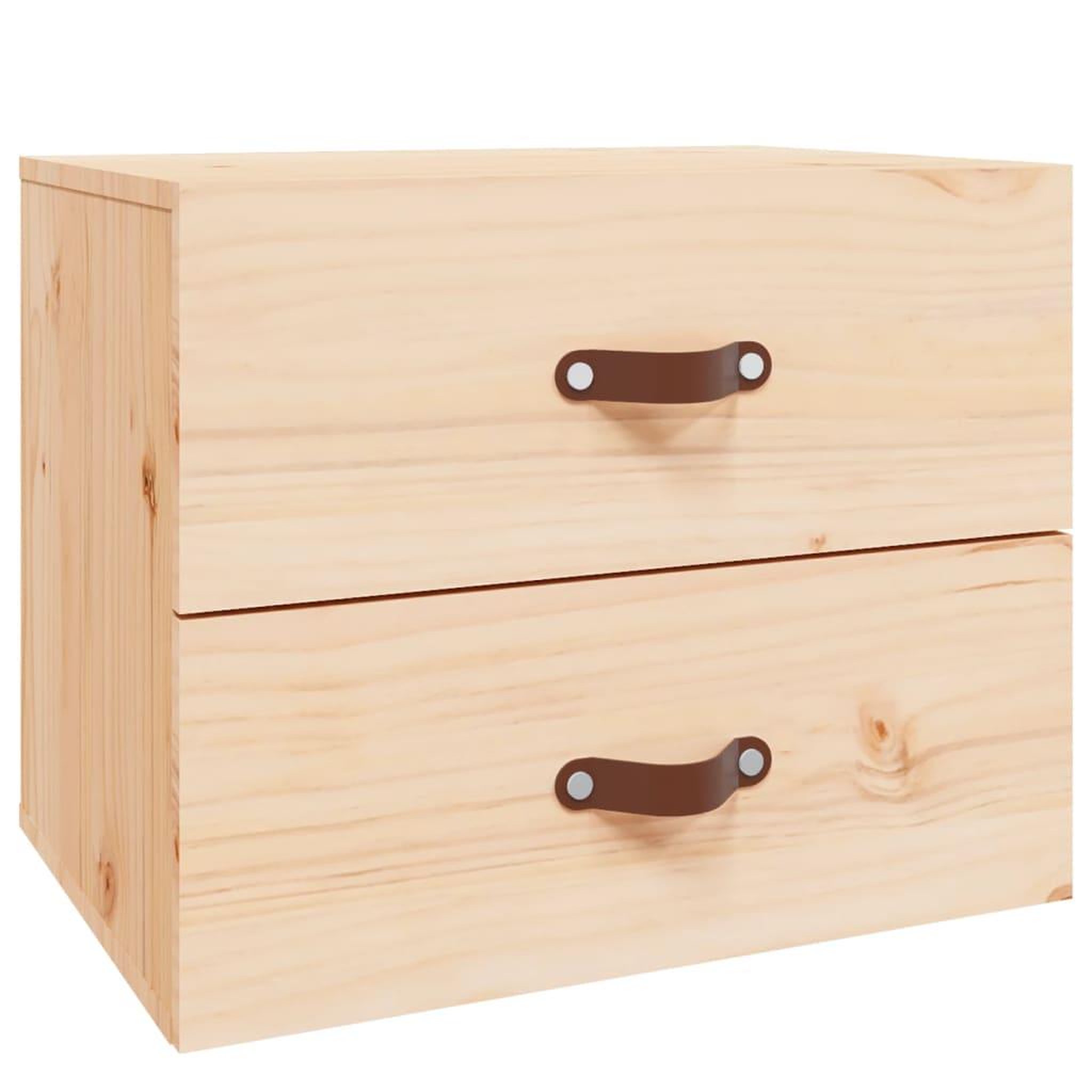 Voir la diapositive 2 : VIDAXL Table de chevet murale 50x36x40 cm