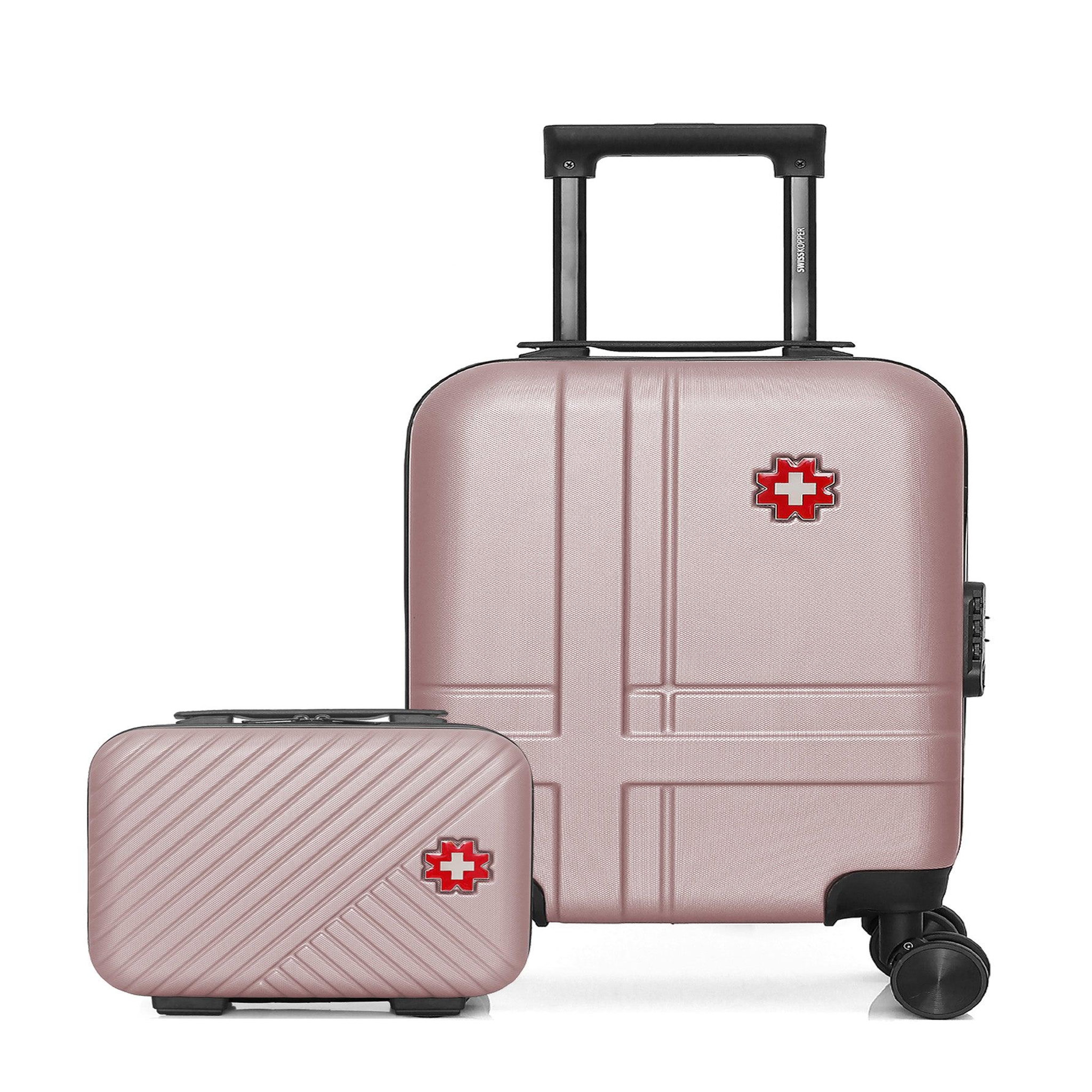 SWISS KOPPER Swiss kopper  -  lot de 2  -  valise cabine xxs et vanity uster
