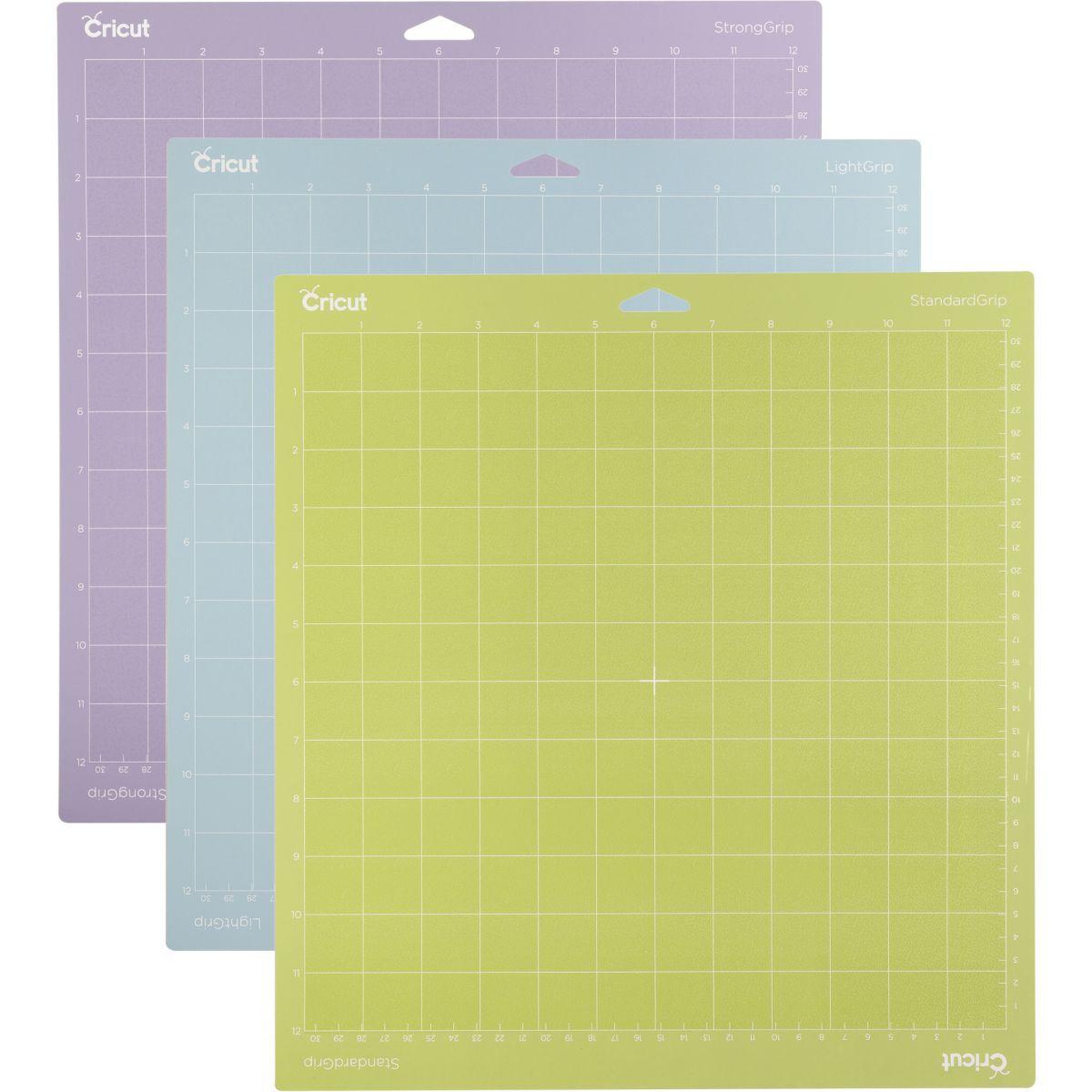 Voir la diapositive 1 : CRICUT Accessoire 3 tapis de coupe 30x30 cm