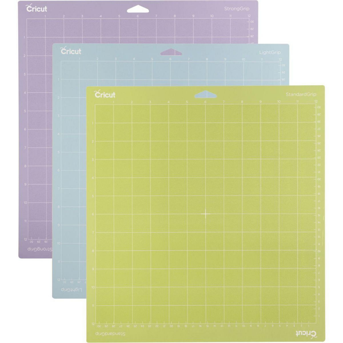 CRICUT Accessoire 3 tapis de coupe 30x30 cm