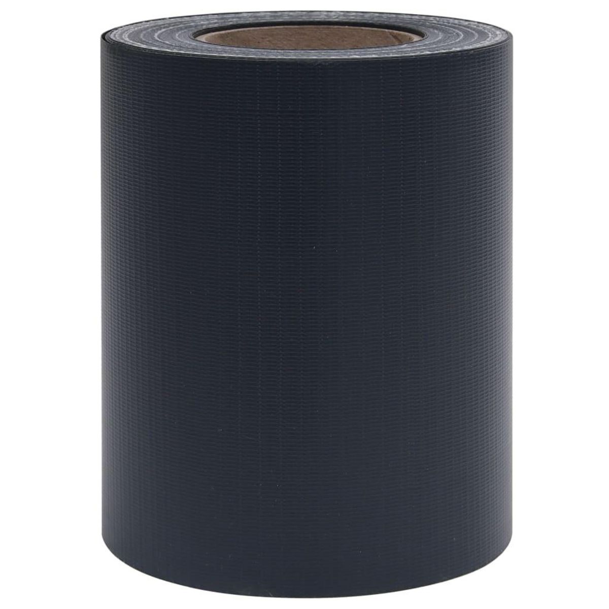 VIDAXL Ecrans d'intimite de jardin 4 pcs PVC 35x0,19 m Gris fonce mat