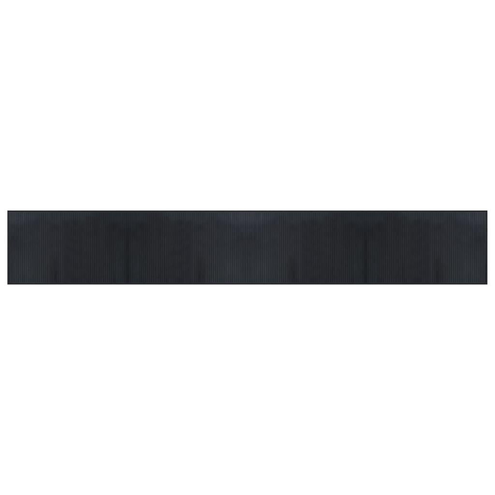 Voir la diapositive 2 : VIDAXL Tapis rectangulaire noir 60x400 cm bambou