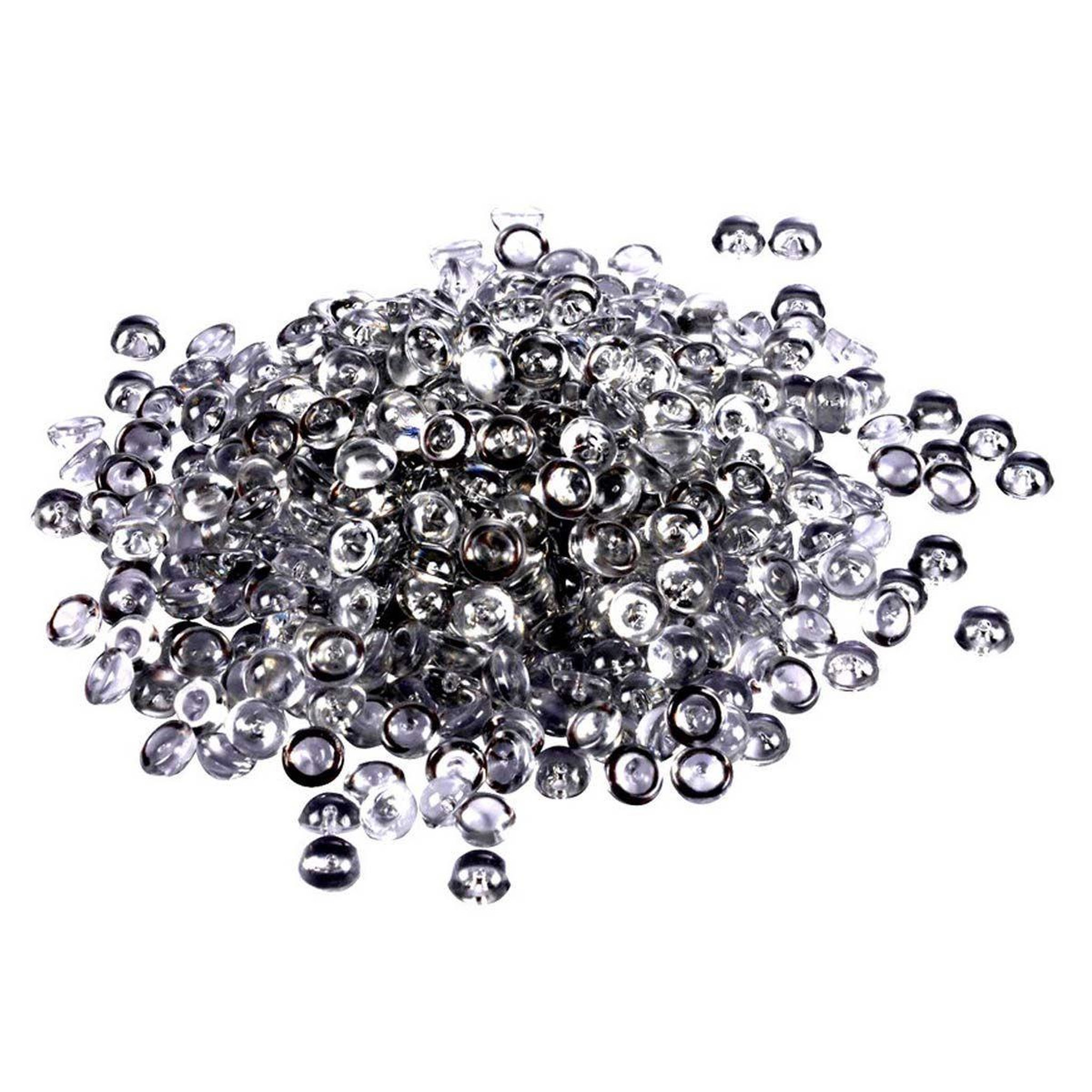 HOMEA Perles de pluie décoratives  translucide  110g noir