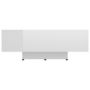 Voir la diapositive 3 : VIDAXL Table basse Blanc brillant 85x55x31 cm Bois d'ingenierie