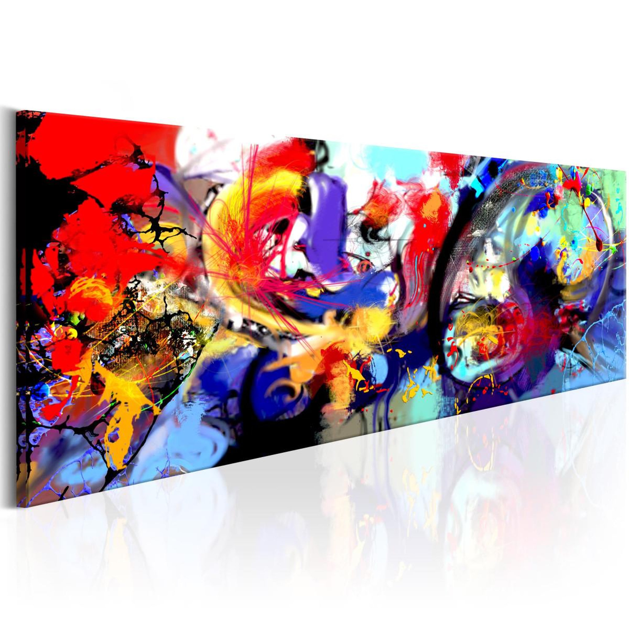 Voir la diapositive 2 : Paris Prix Tableau Imprimé  Colourful Immersion