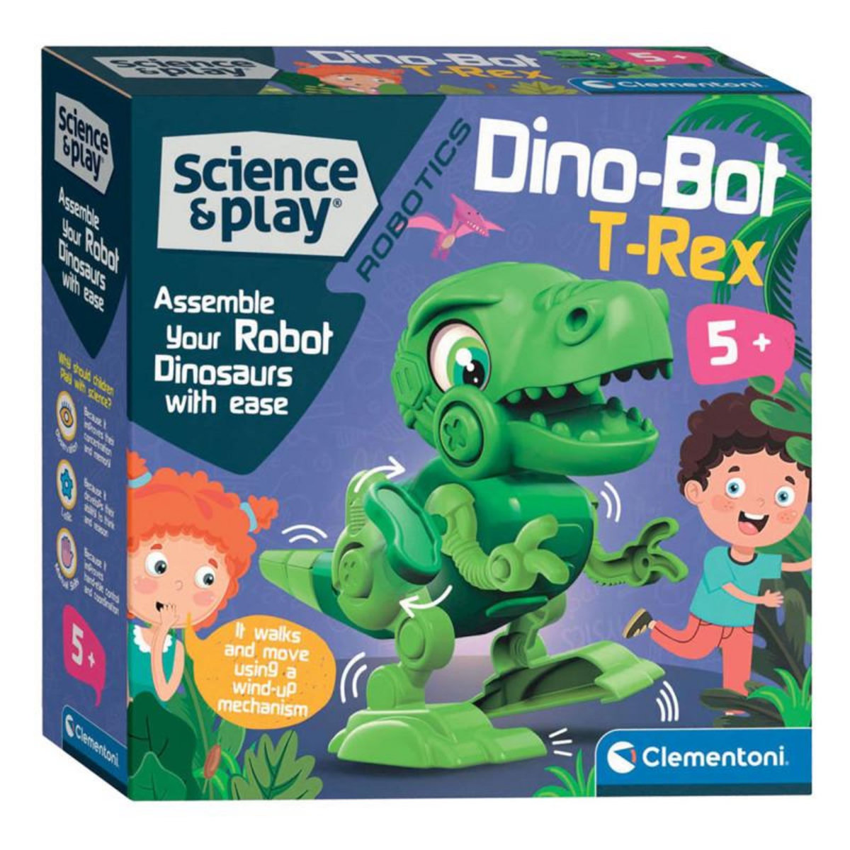 CLEMENTONI Clementoni Science & Games Junior - Dino Bot T-Rex 75073