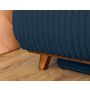 Voir la diapositive 4 : BEST MOBILIER Cristal - canapé 3 places - convertible avec coffre - en fausse fourrure côtelée