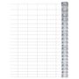Voir la diapositive 1 : VIDAXL Cloture de jardin Acier galvanise 50x1,25 m Argente