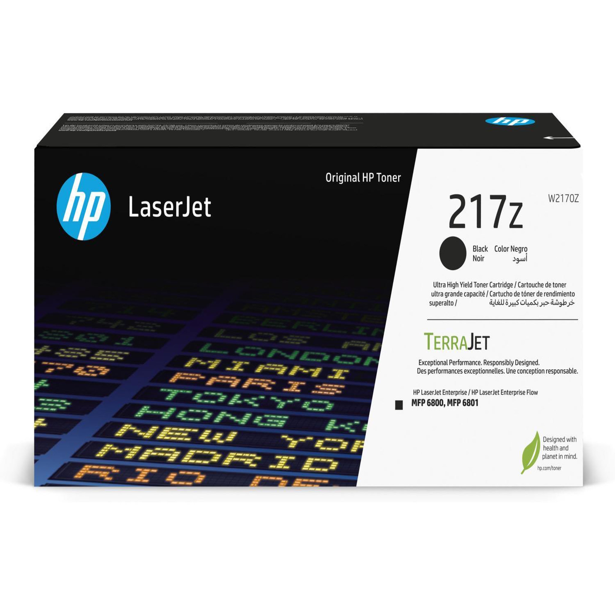 Voir la diapositive 2 : HP HP Cartridge No 217Z HP217Z HP 217Z Black Schwarz (W2170Z)