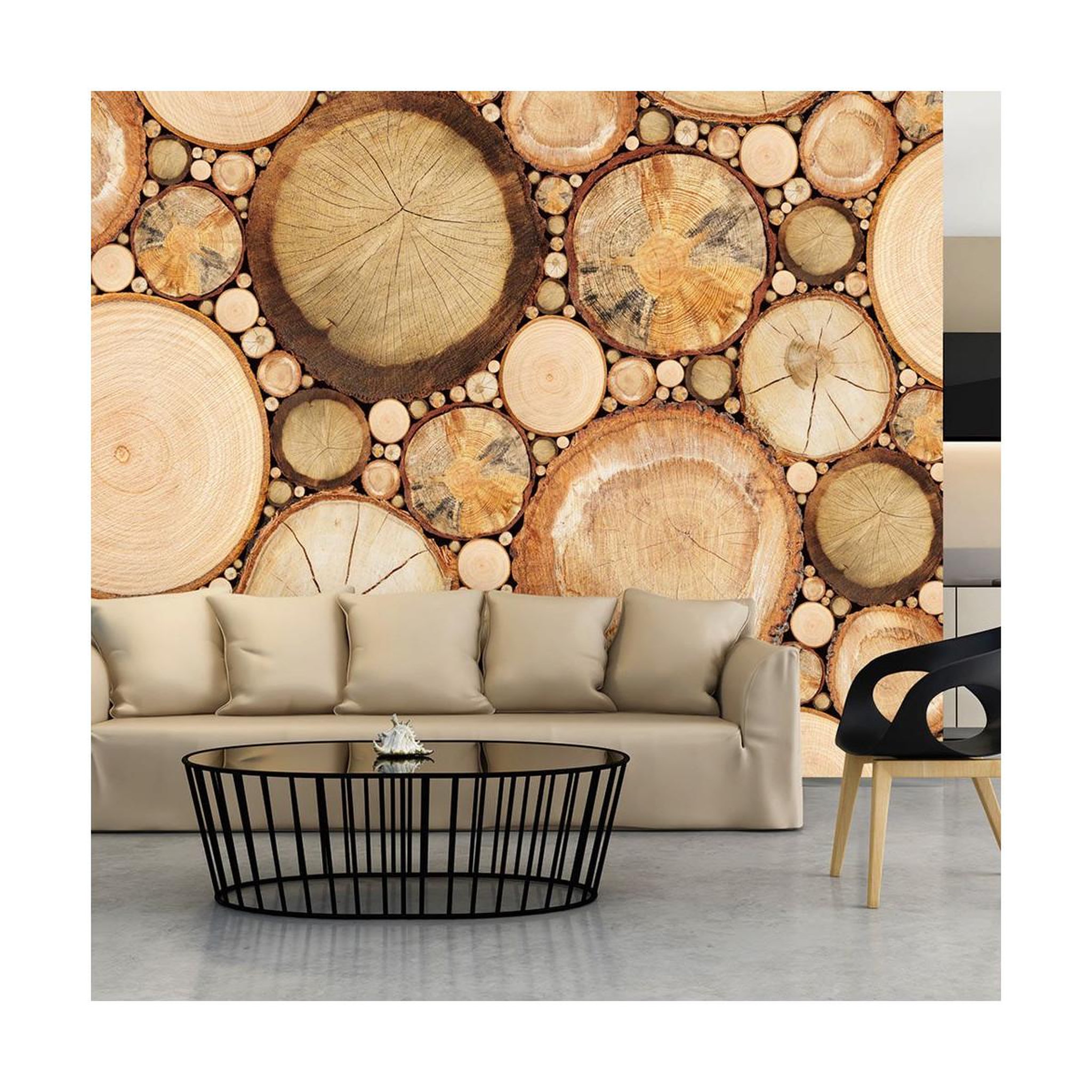 Voir la diapositive 1 : Paris Prix Papier Peint  Grains de Bois