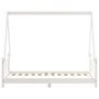Voir la diapositive 5 : VIDAXL Cadre de lit pour enfant blanc 80x160 cm bois de pin massif