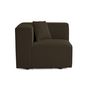 Voir la diapositive 4 : LISA DESIGN Arty - module d'assise droit - en tissu mailles 3d