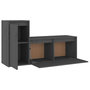 Voir la diapositive 4 : VIDAXL Meubles TV 2 pcs Gris Bois massif de pin