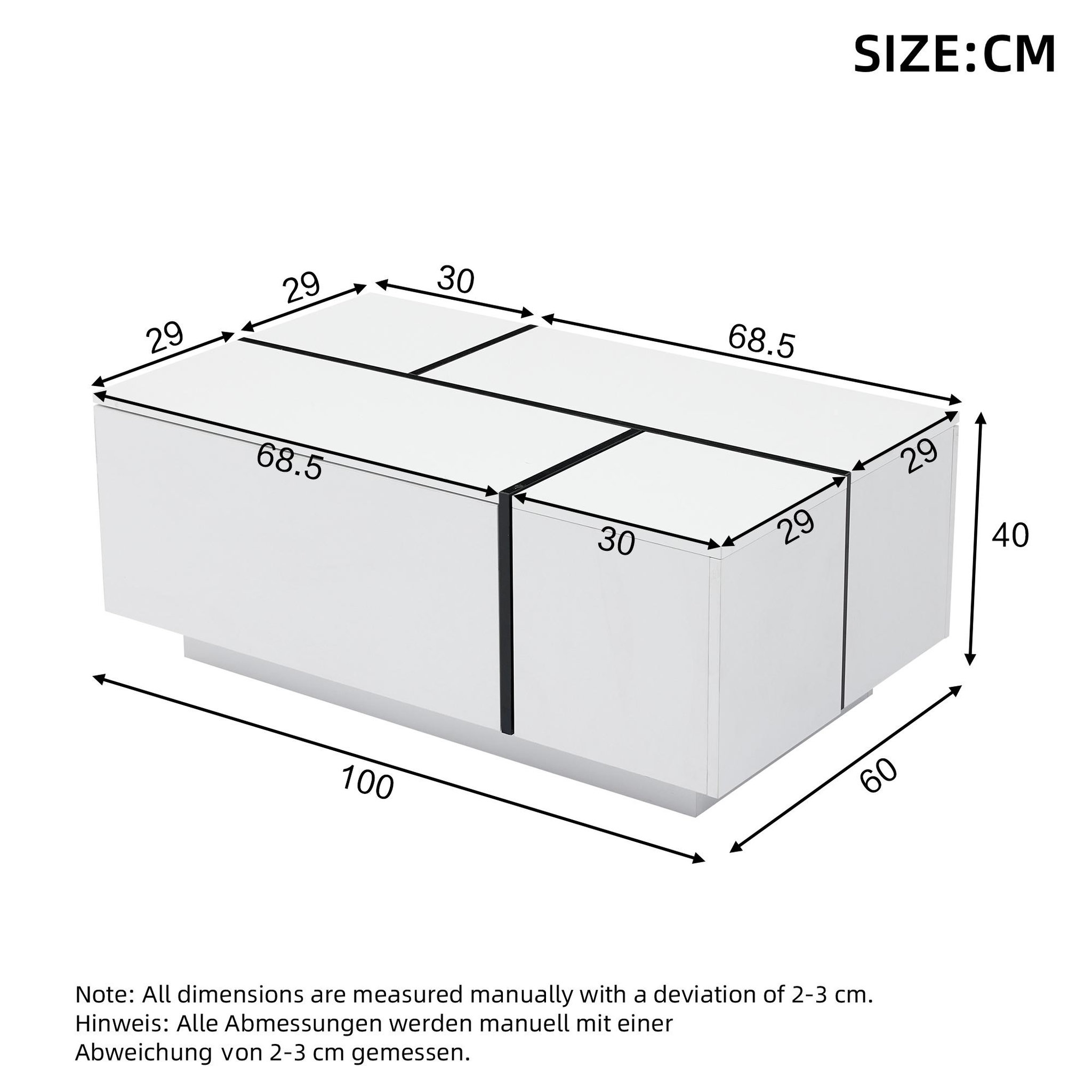Voir la diapositive 3 : MERAX Table basse