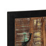 Voir la diapositive 5 : VIDAXL Porte-manteau multicolore 40x2x80 cm bois massif recuperation