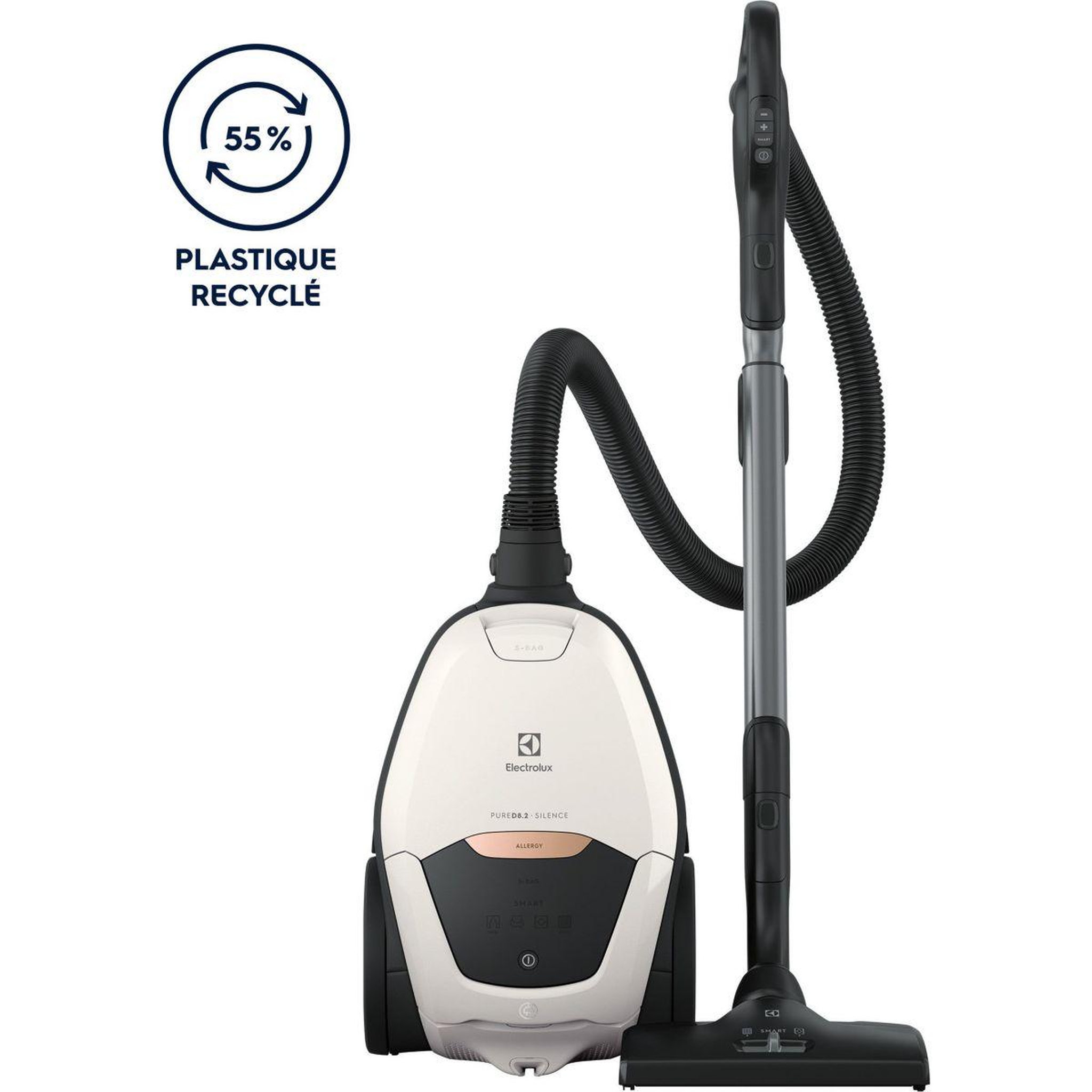 Voir la diapositive 2 : ELECTROLUX Aspirateur avec sac Pure D8 Allergy PD82-ALRG