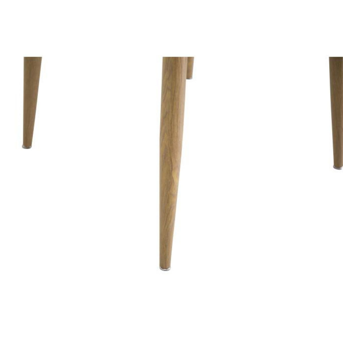 Paris Prix Table à Manger Ronde  Plaza  100cm Blanc & Naturel