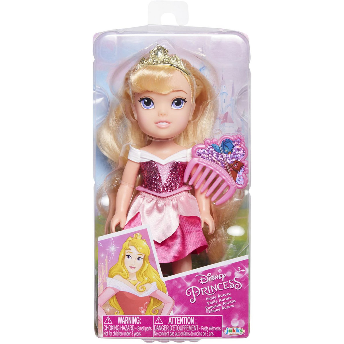 JAKKS PACIFIC Poupée Disney - 15 cm - Petite Aurore