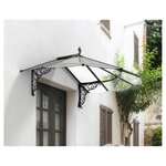 Canopia by PALRAM Marquise - Noire - 125x174-5cm - IRIS 1780