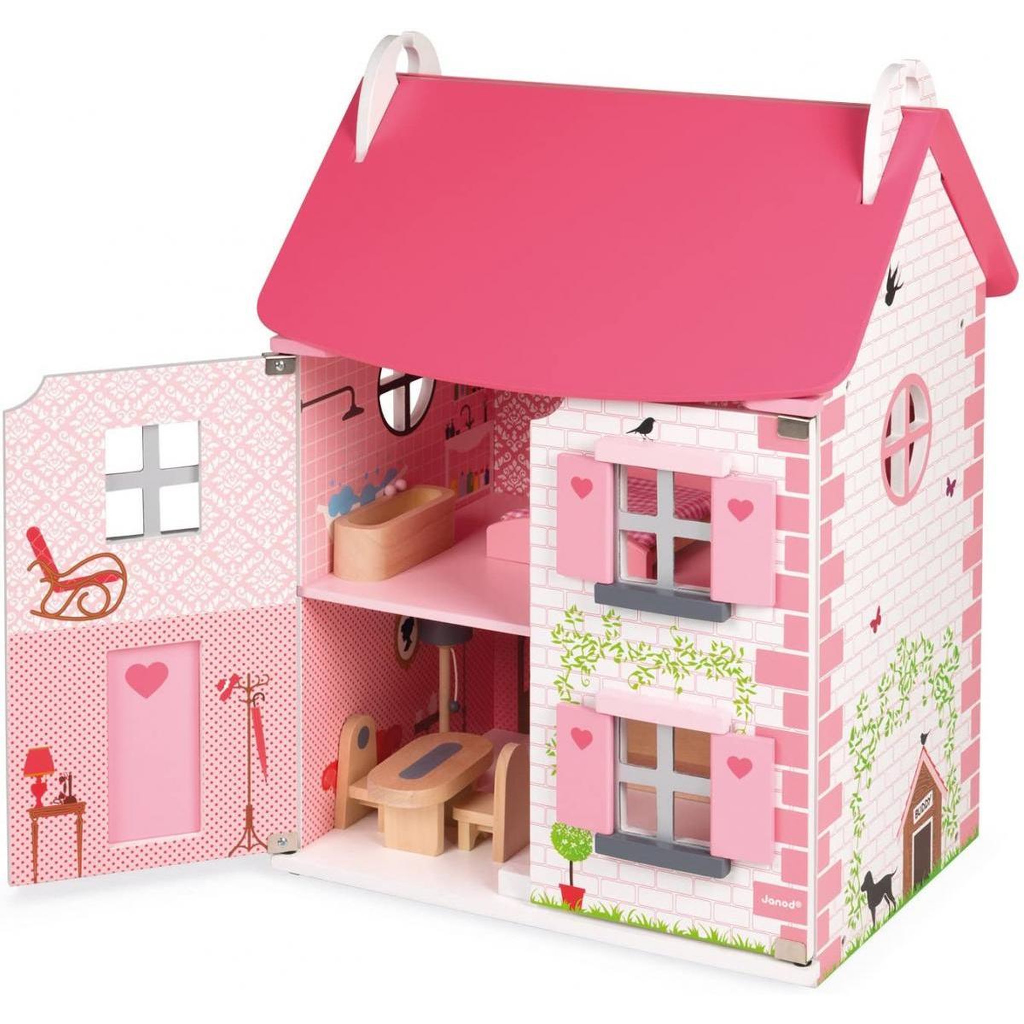 Juratoys-Janod Maison de poupees Mademoiselle
