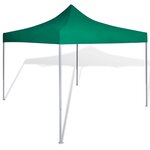 VIDAXL Tente pliable verte 3 x 3 m