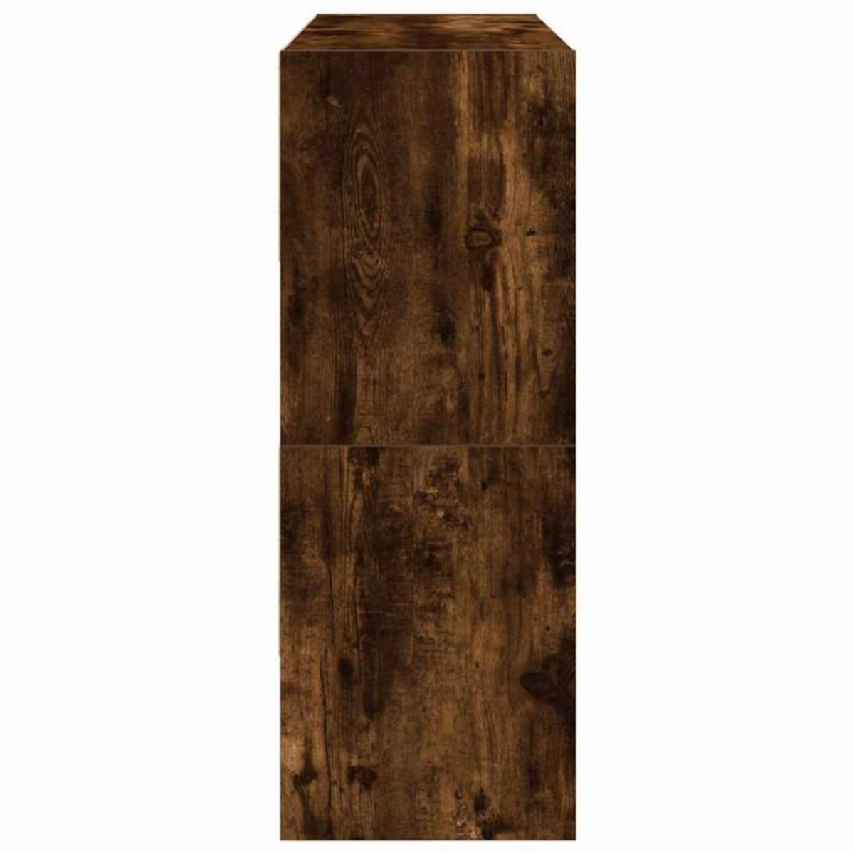 VIDAXL Étagères à chaussures 2 pcs empilable chêne fumé 89,5x30x40 cm