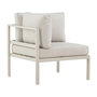 Voir la diapositive 2 : Paris Prix Module Canapé d'Angle de Jardin  Copacabana  74cm Beige