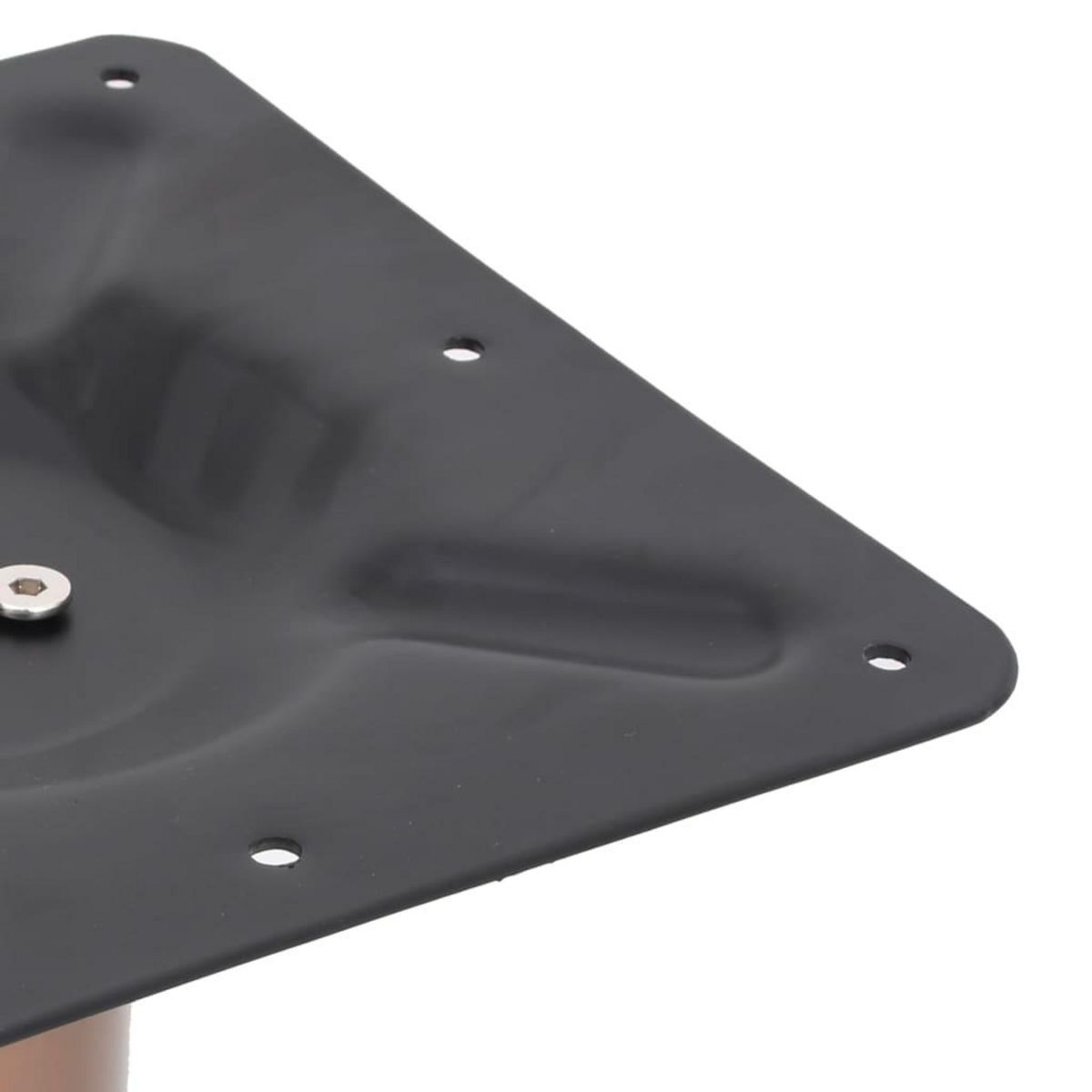 VIDAXL Pied de table de bistro Laiton 70x40x72 cm Acier inoxydable