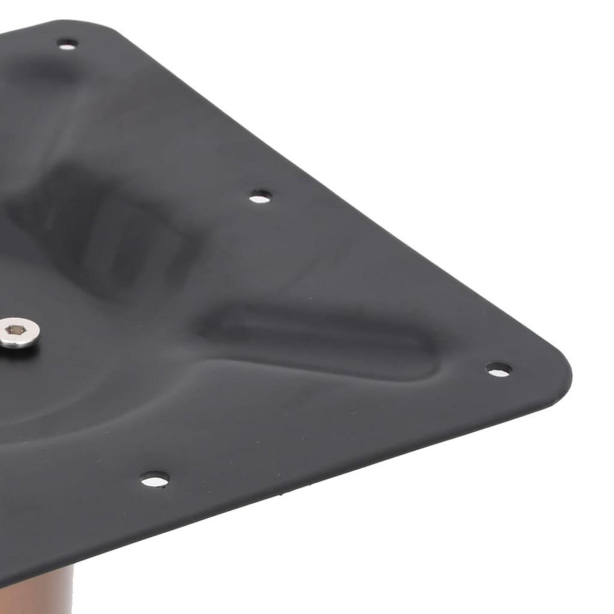 VIDAXL Pied de table de bistro Laiton 70x40x72 cm Acier inoxydable