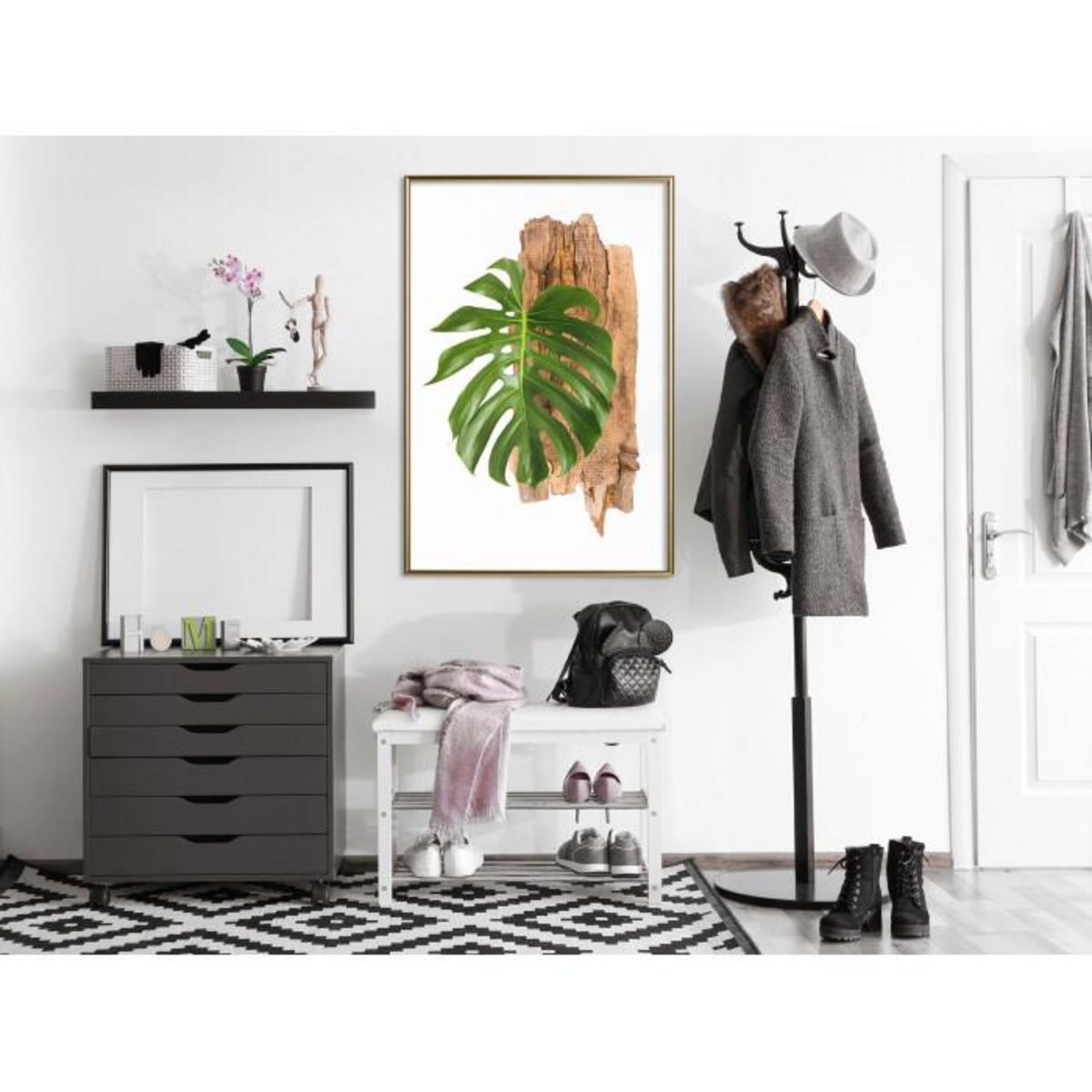 Paris Prix Affiche Murale Encadrée  Leafy Etude