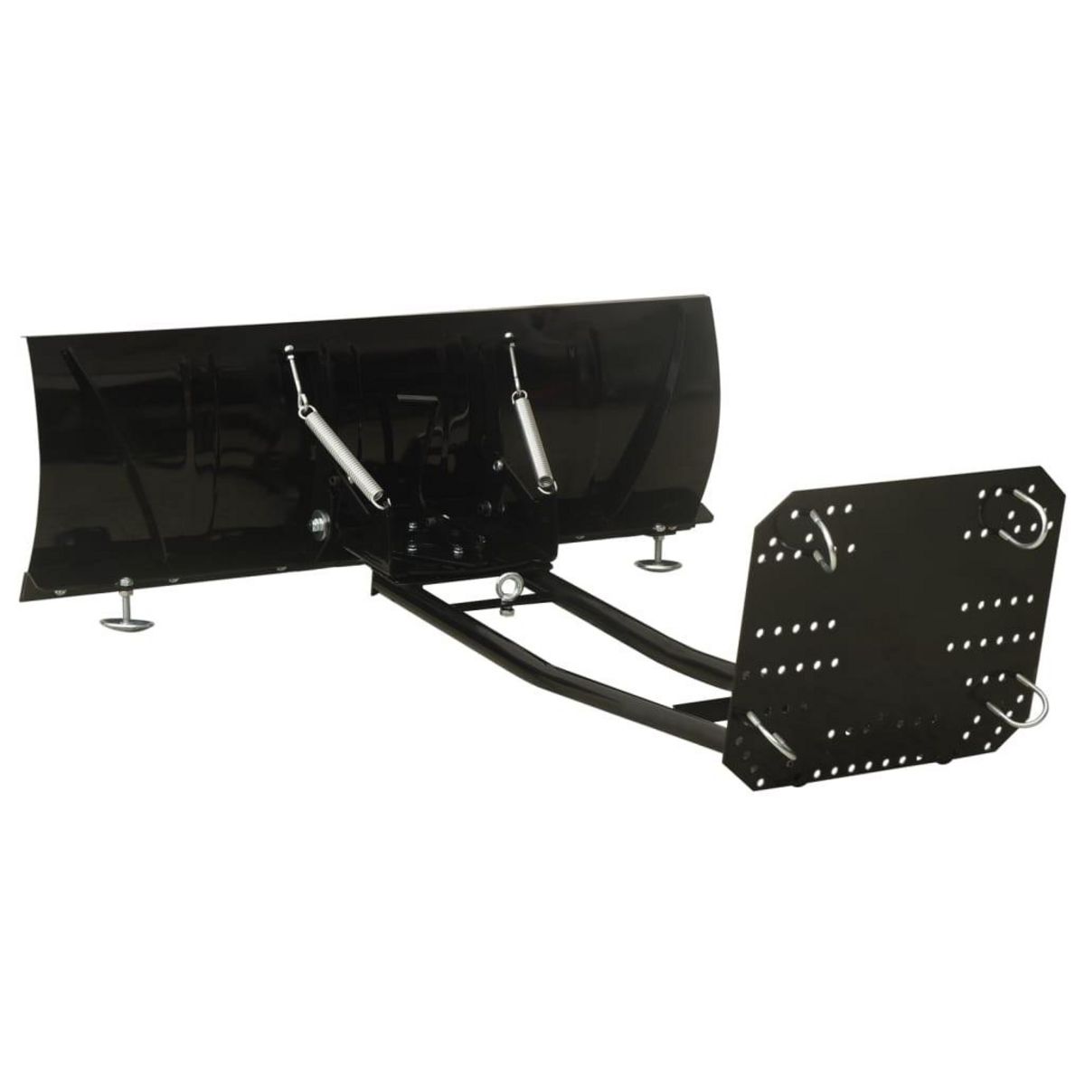 VIDAXL Chasse-neige pour VTT 115x38 cm Noir