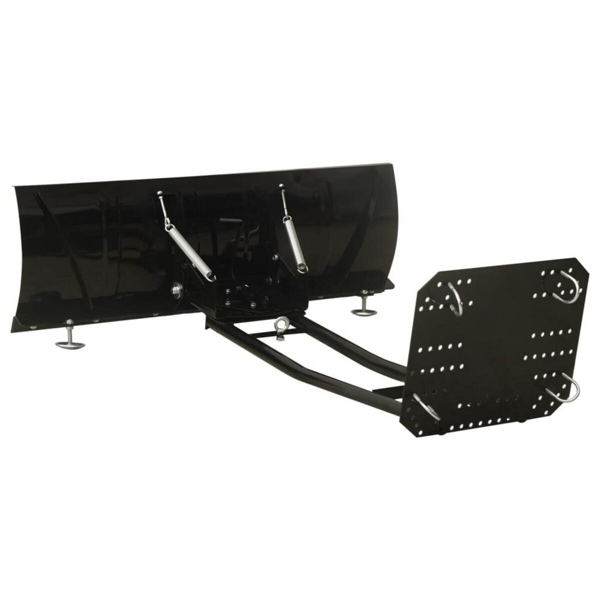 VIDAXL Chasse-neige pour VTT 115x38 cm Noir