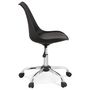 Voir la diapositive 3 : Paris Prix Chaise de Bureau Design  Amidon  81cm Noir