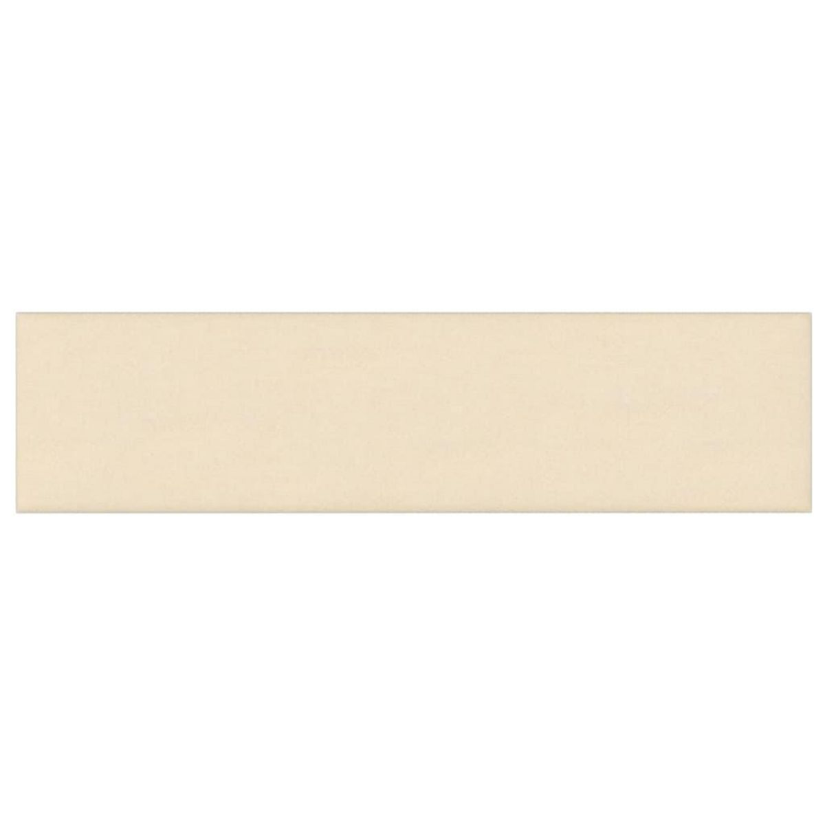 VIDAXL Panneaux muraux 12 pcs Creme 60x15 cm Tissu 1,08 m²