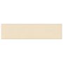 Voir la diapositive 3 : VIDAXL Panneaux muraux 12 pcs Creme 60x15 cm Tissu 1,08 m²