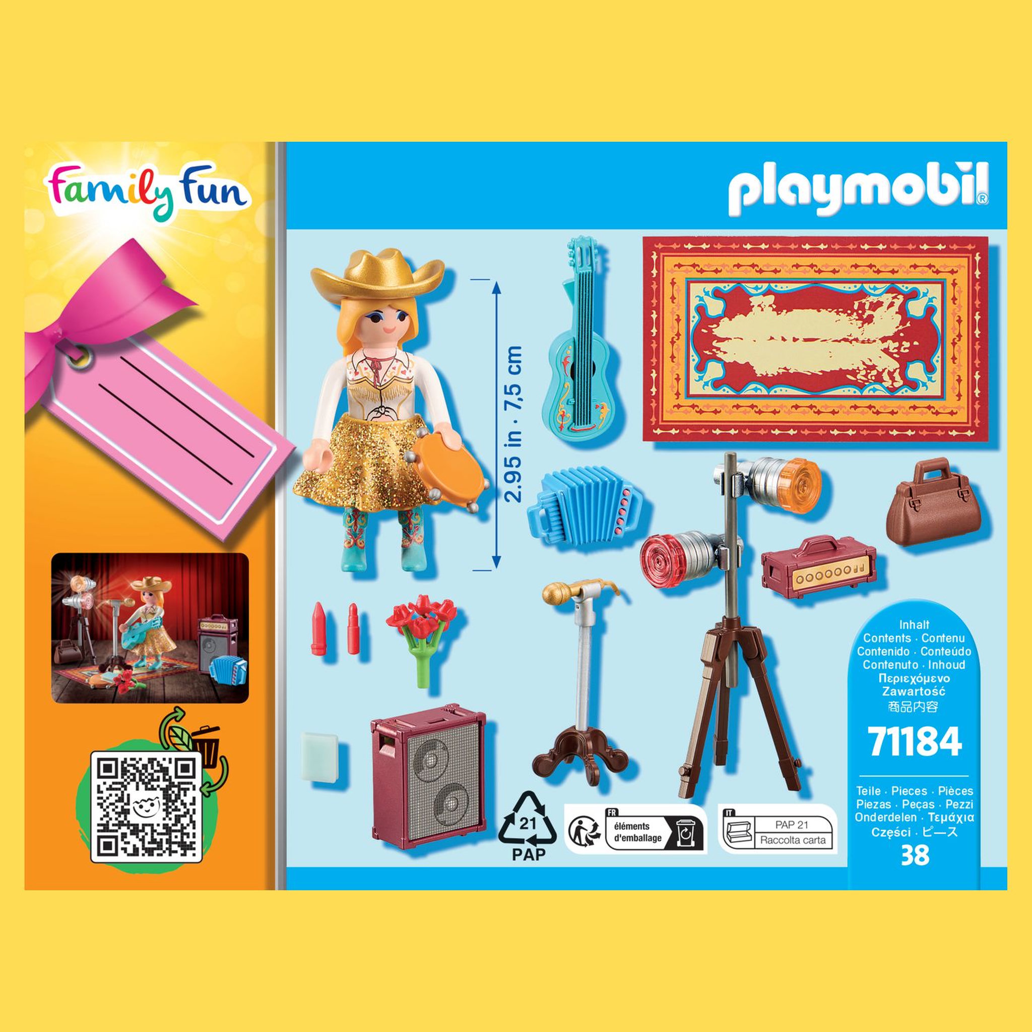 Voir la diapositive 3 : PLAYMOBIL 71184 Chanteuse Country 