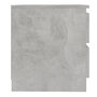 Voir la diapositive 4 : VIDAXL Table de chevet Gris beton 50x39x43,5 cm Agglomere
