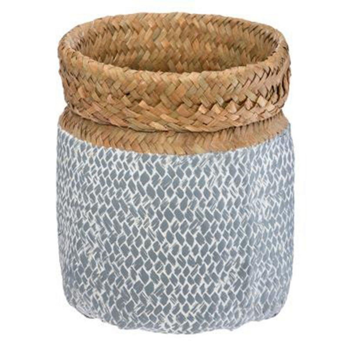  Lot de 3 Paniers de Rangement  Seagrass  24cm Multicolore