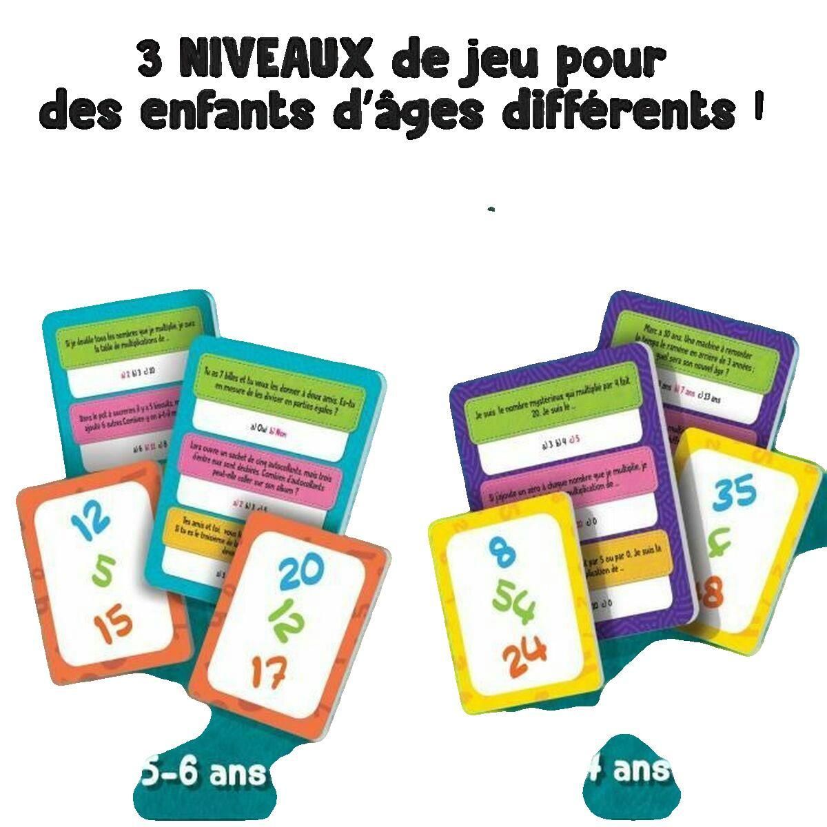 LISCIANI GIOCHI Jeu éducatif Lisciani Giochi Génius Talent School - Multiplications et Problèmes
