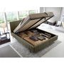 Voir la diapositive 2 : LISA DESIGN Flavio - lit coffre - 180x200 cm - sommier inclus - en simili