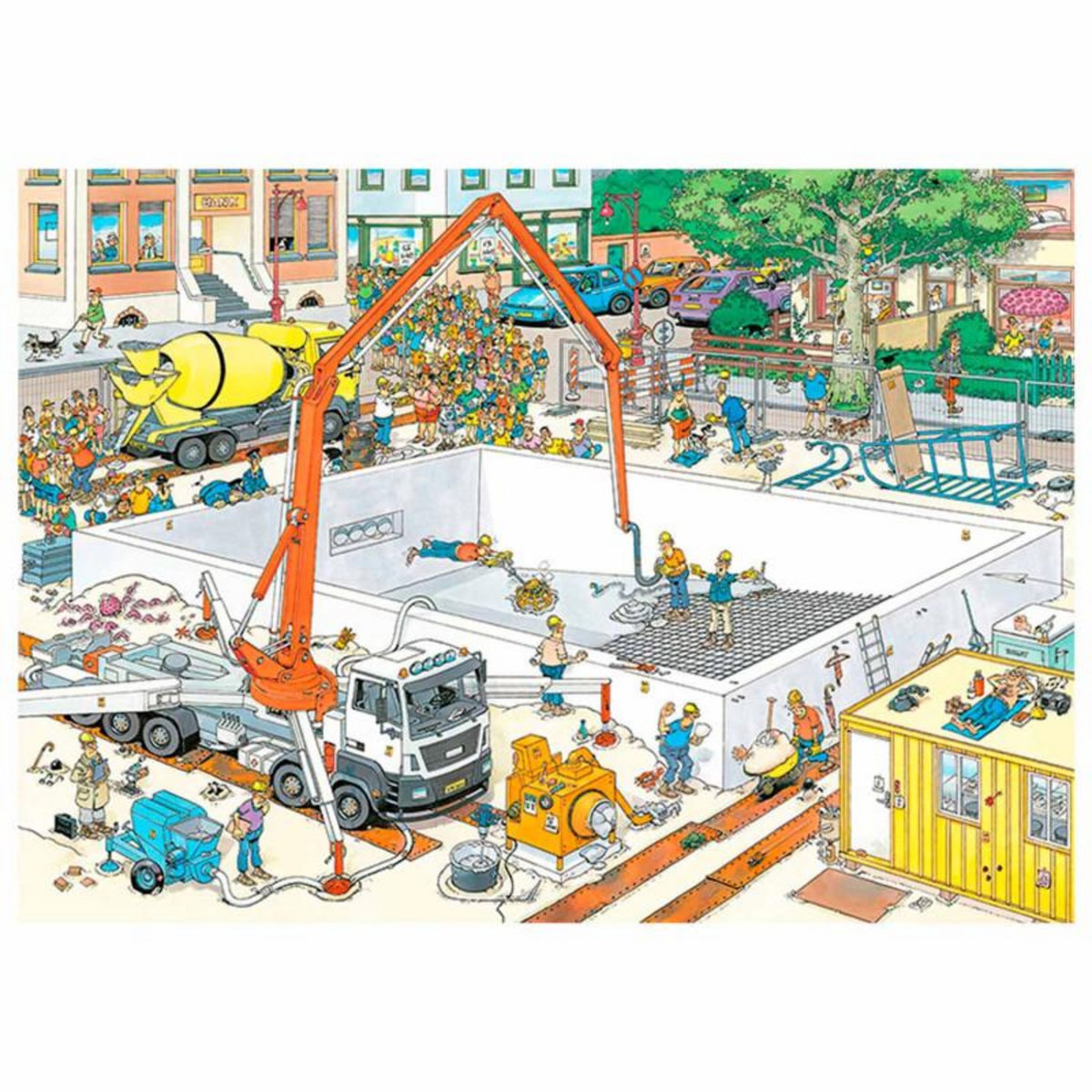 Jumbo JUMBO Jan van Haasteren Puzzle - Swimming Pool, 1000st.