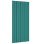 Voir la diapositive 3 : VIDAXL Panneaux de toiture 36 pcs Acier galvanise Vert 100x45 cm