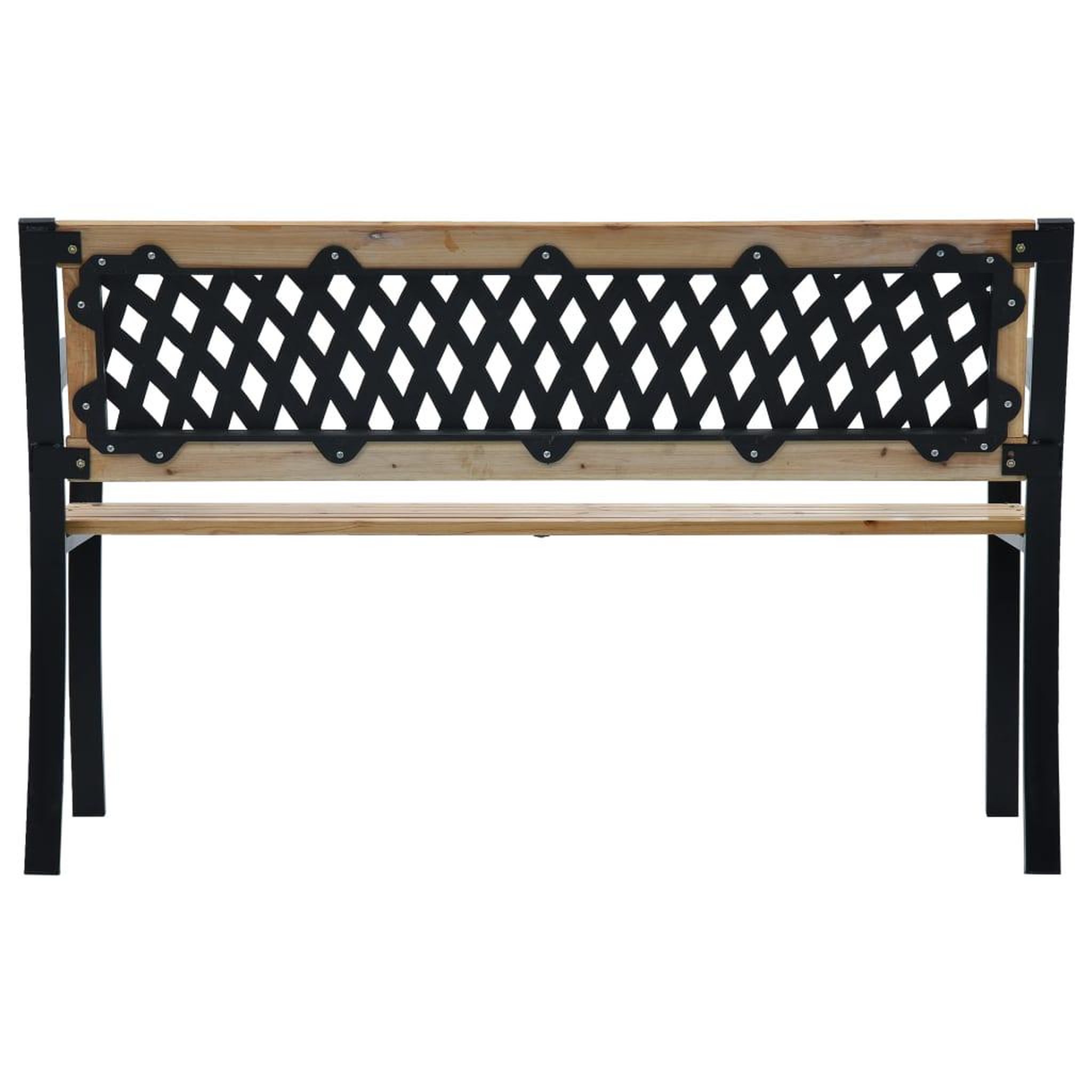 Voir la diapositive 4 : VIDAXL Banc de jardin 120 cm Bois
