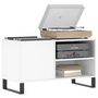 Voir la diapositive 3 : VIDAXL Armoire a disques blanc 85x38x48 cm bois d'ingenierie