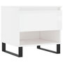 Voir la diapositive 5 : VIDAXL Tables basses 2 pcs blanc brillant 50x46x50cm bois d'ingenierie