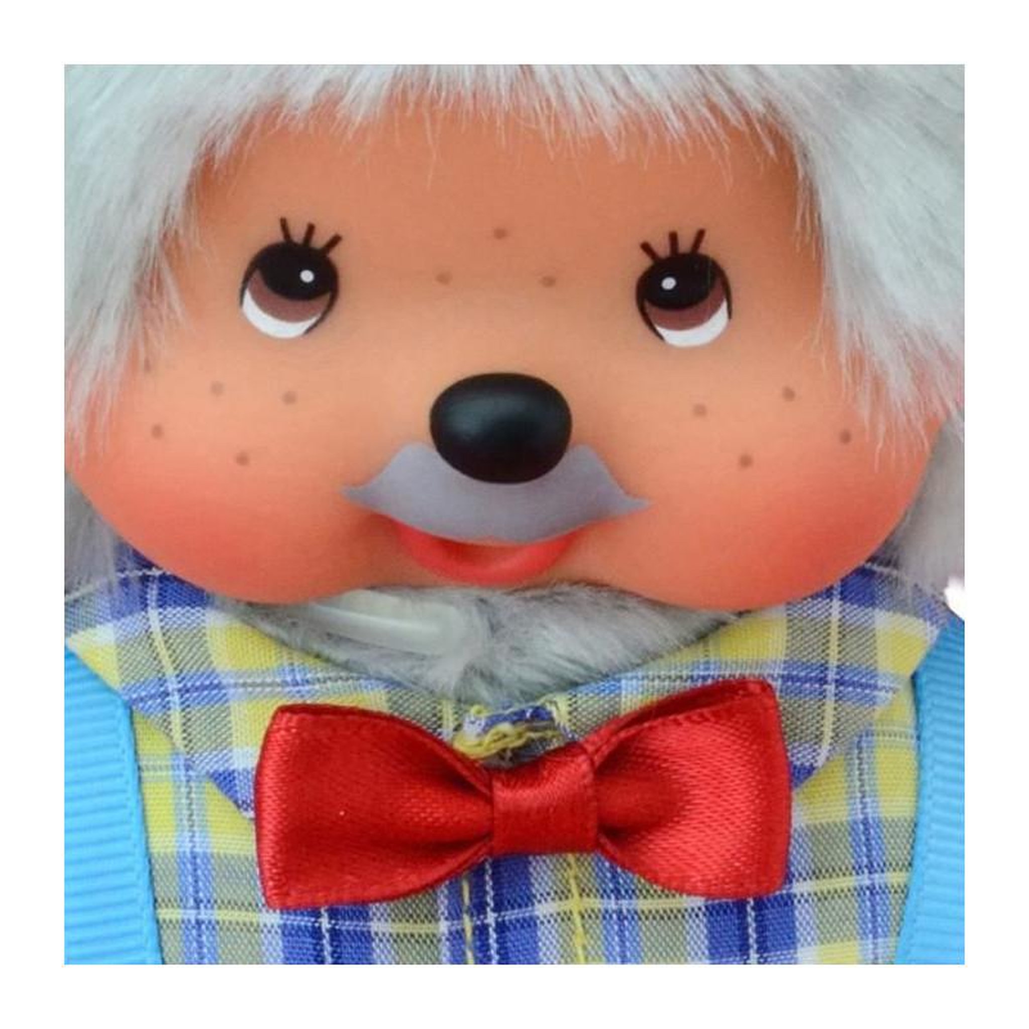 Voir la diapositive 3 : BandaÃ¯ Peluche Bandai Monchhichi Papi marron 20 cm