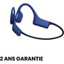 Voir la diapositive 3 : SHOKZ Casque OpenSwim Bleu