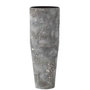 Voir la diapositive 1 : Paris Prix Vase Cylindrique en Métal  Effy  70cm Gris