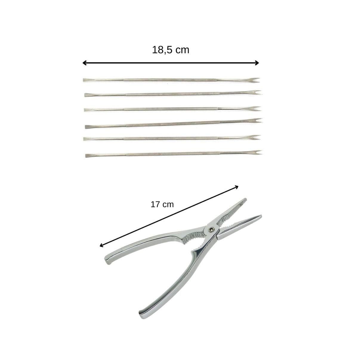 Fackelmann Ensemble de 2 ustensiles de cuisine pour crabes et homards Fackelmann Spécialités Culinaires